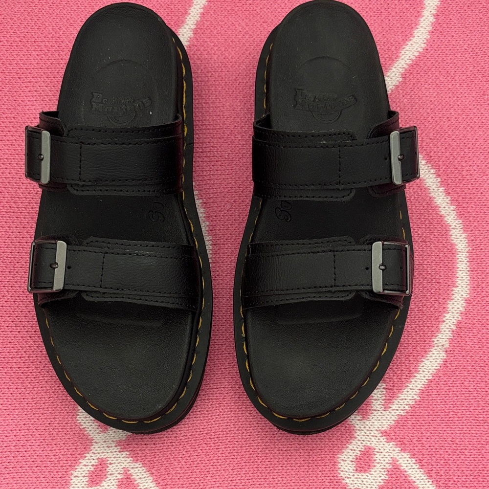 Dr. Martens Black Sandals